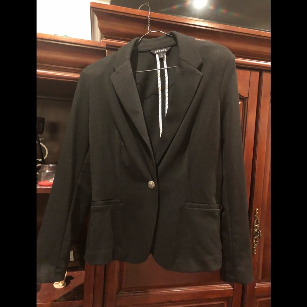 Black suit jacket